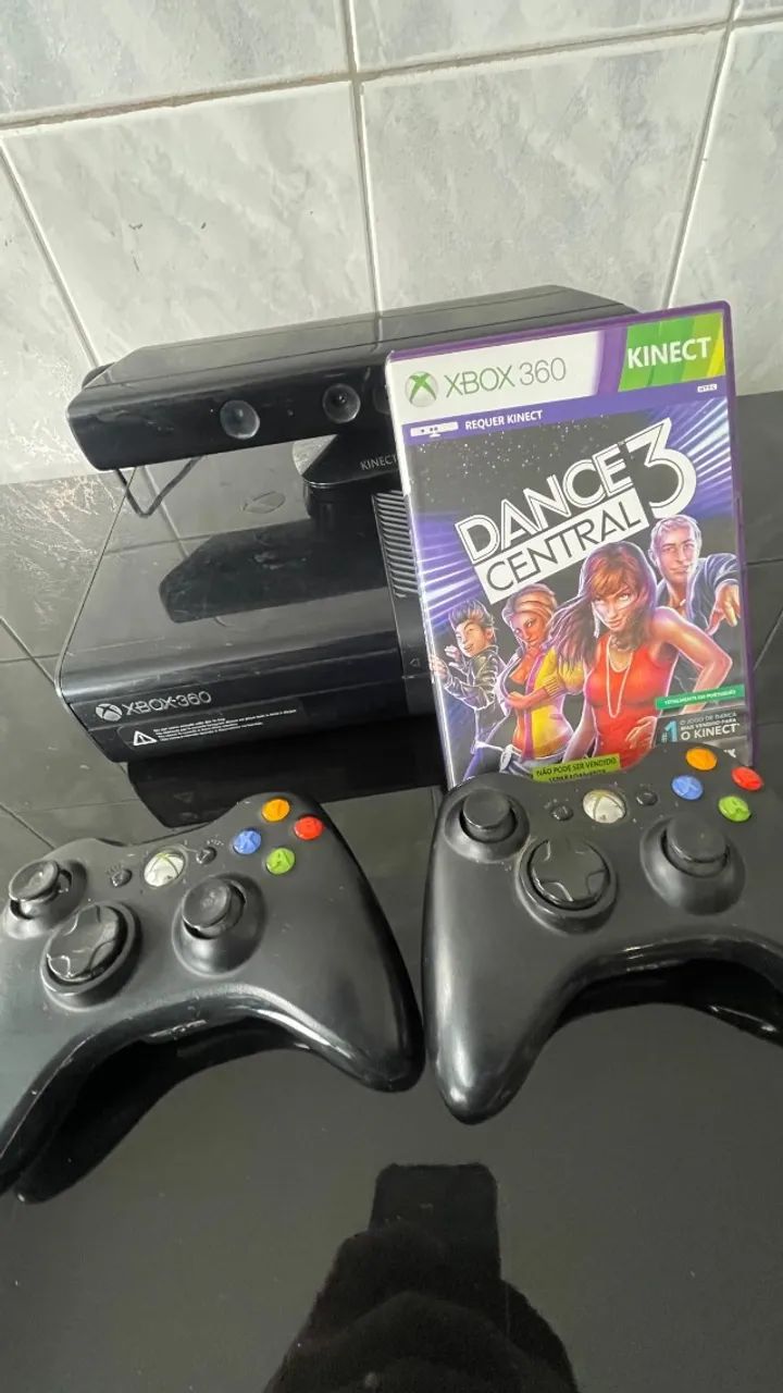 Xbox 360 Bloqueado Original com Kinect  - Foto 3