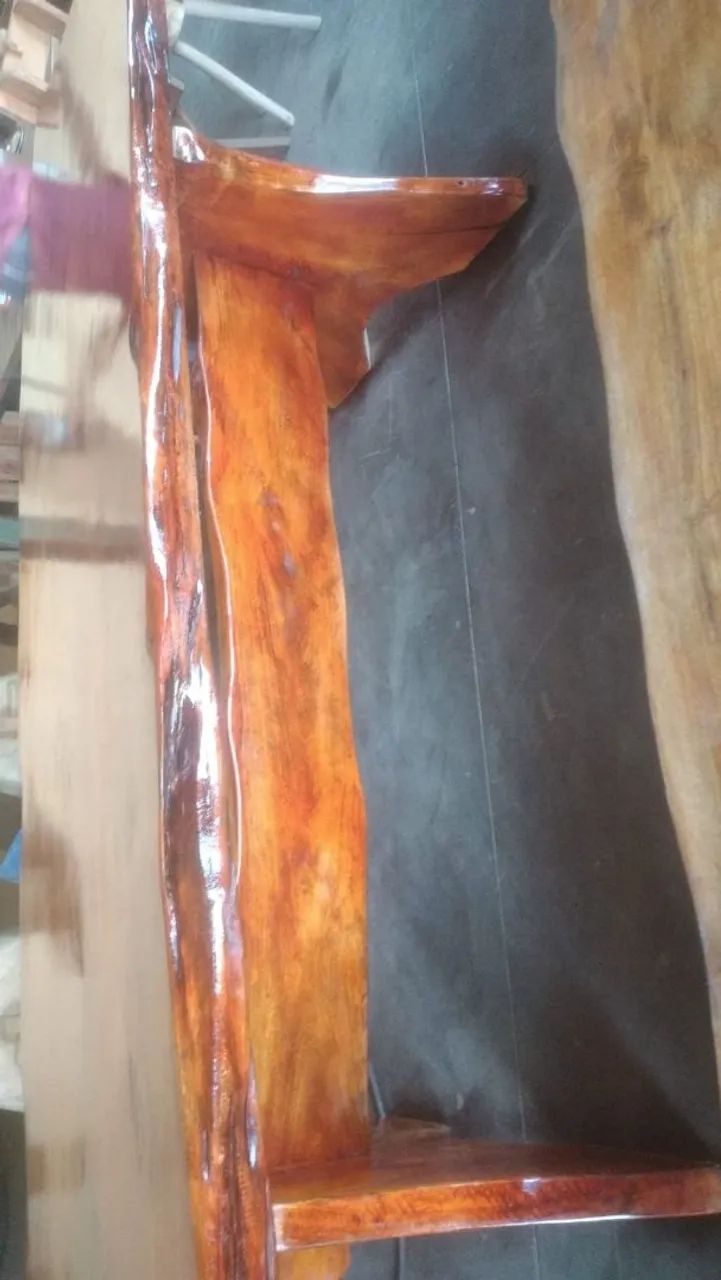 Mesa rústica de jaqueira - Foto 3