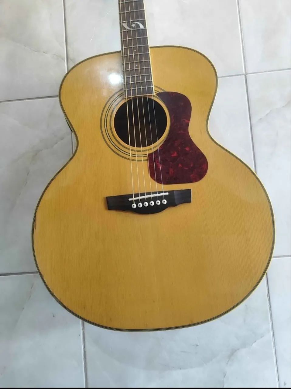 Violão Aço Jumbo com capa
