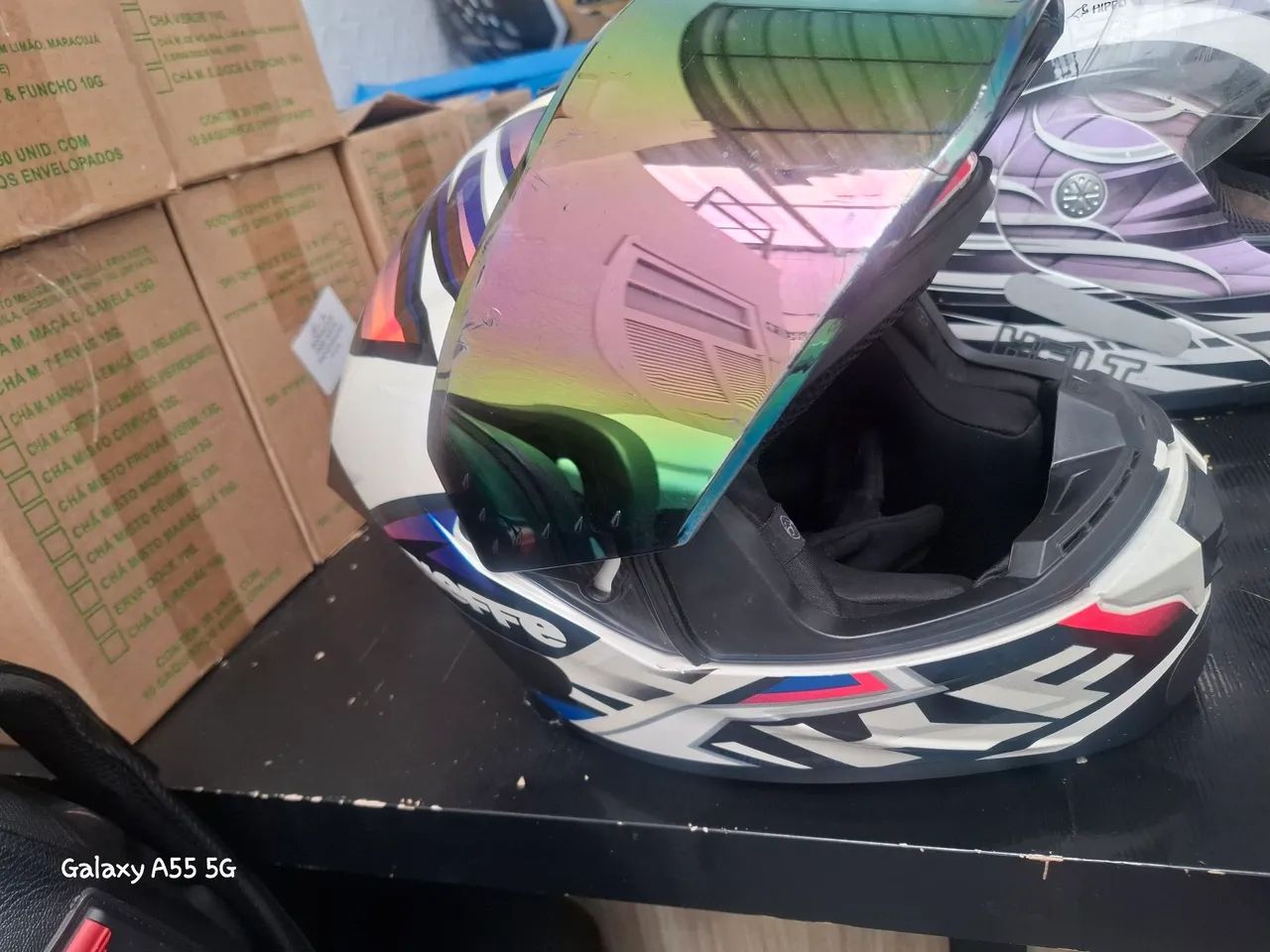 Vendo capacete bieffe n 56 - Foto 4