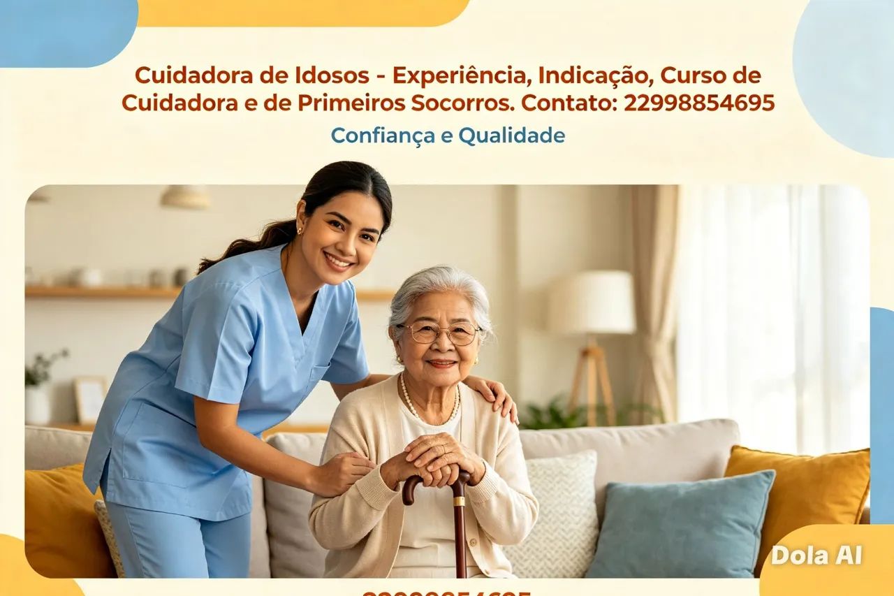 Cuidadora de idosos 