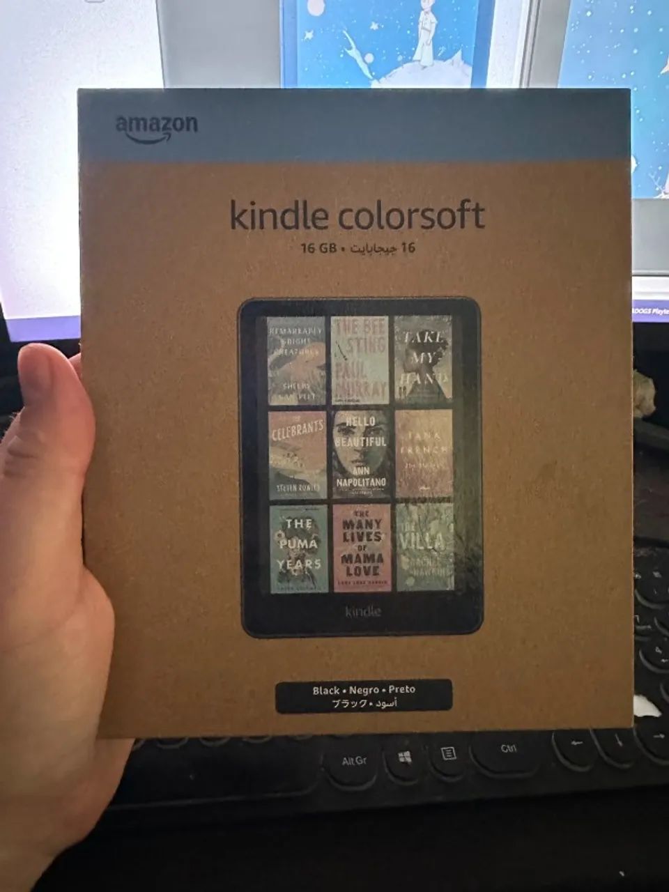 Kindle colorsoft 16gb black lacrado