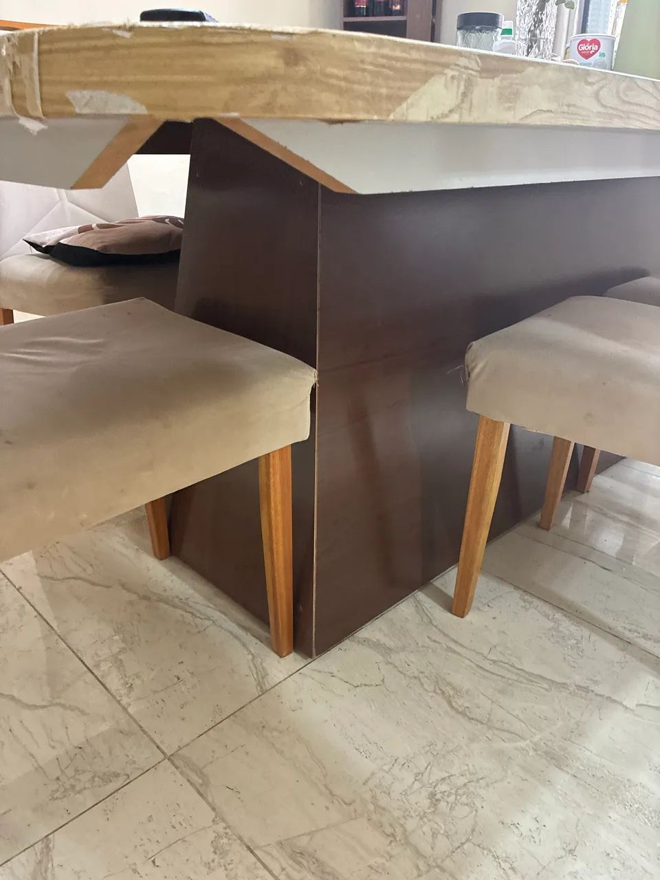Mesa de jantar 8 lugares 