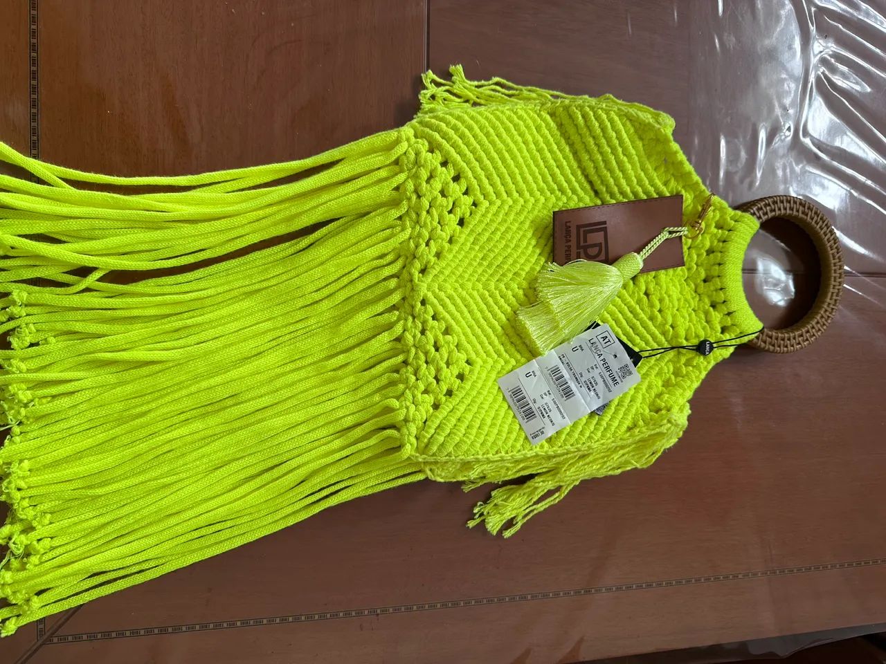 Bolsa Tramada Lança Perfume - Foto 2