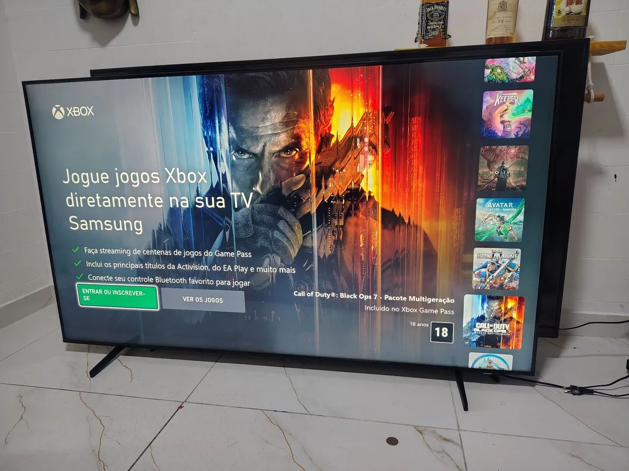 Tv Smart 65 polegadas 4k Samsung com Xbox - Foto 5