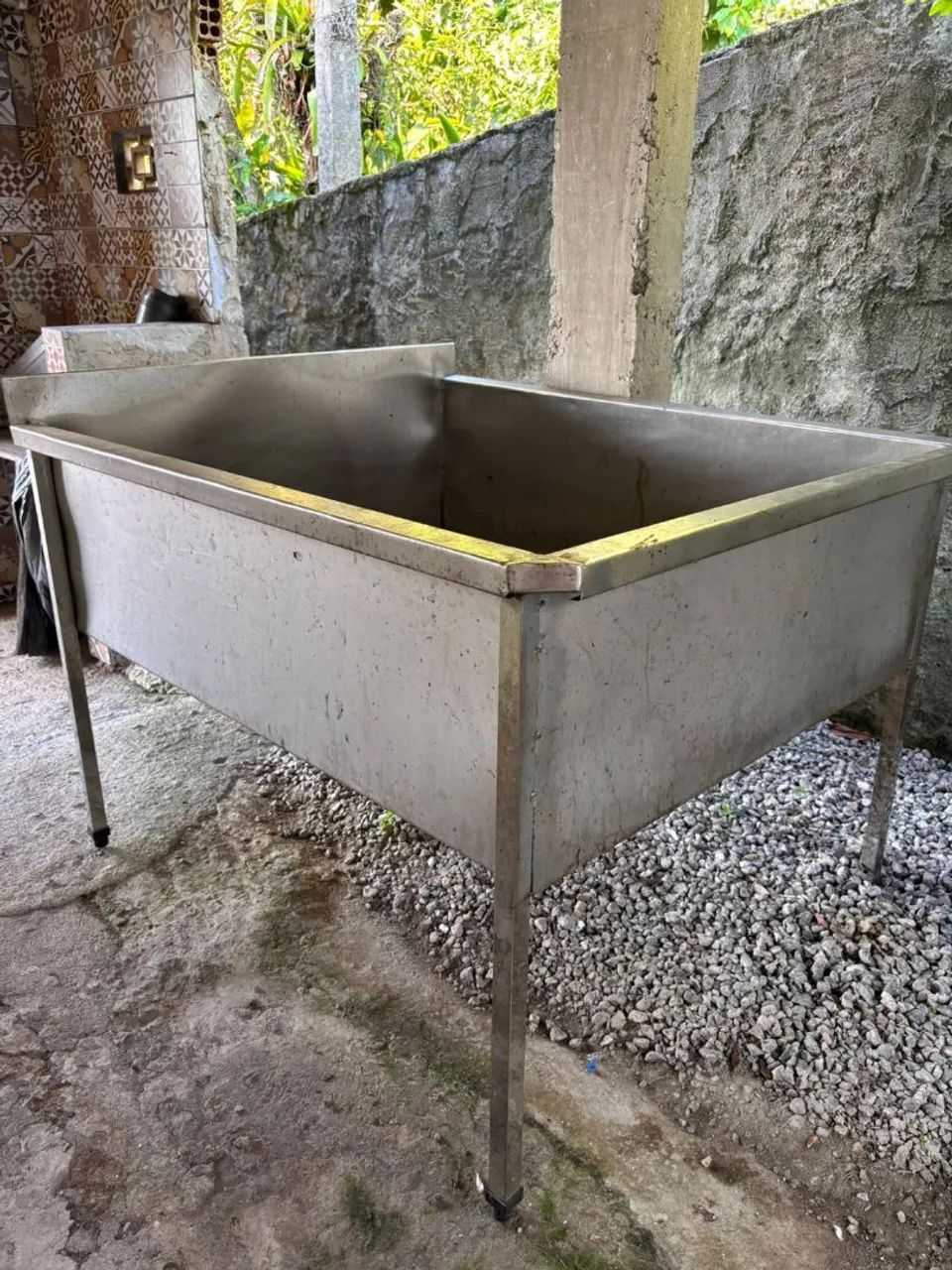 Tanque aço inox 