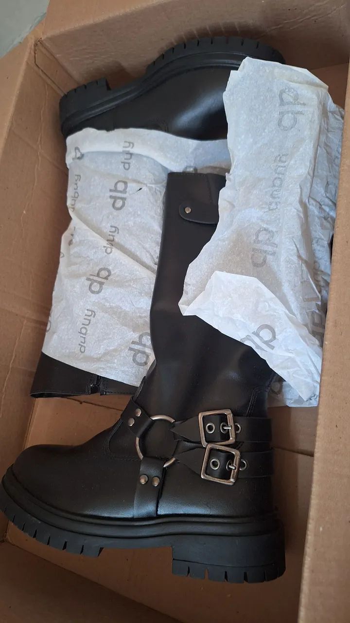 Bota Biker  Nova Dubuy - Foto 3