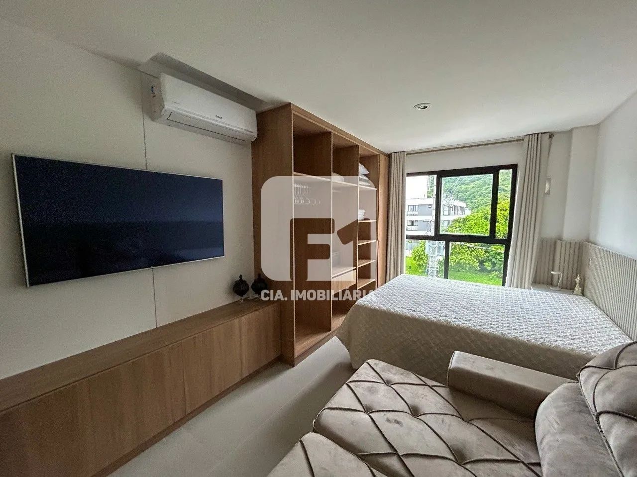 Studio 1 quarto mobiliado no Ribeirão da Ilha - Foto 5