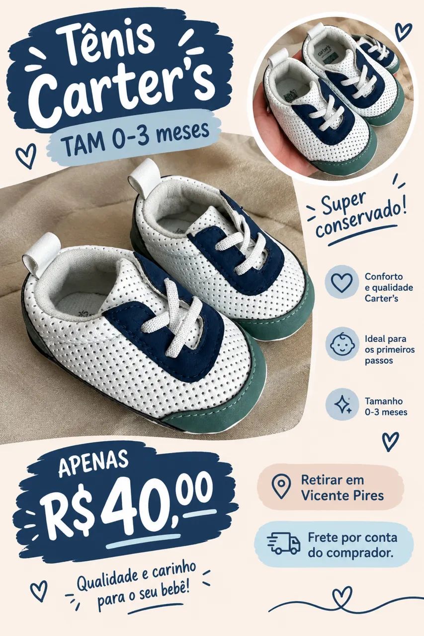 Tênis bebê 