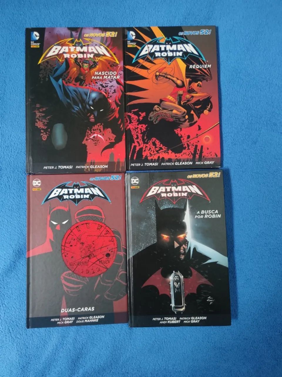 BATMAN THE NEW 52 4巻セット Batman & Robin Novos 52 Completo | 4 Volumes Capa Dura | Tomasi +