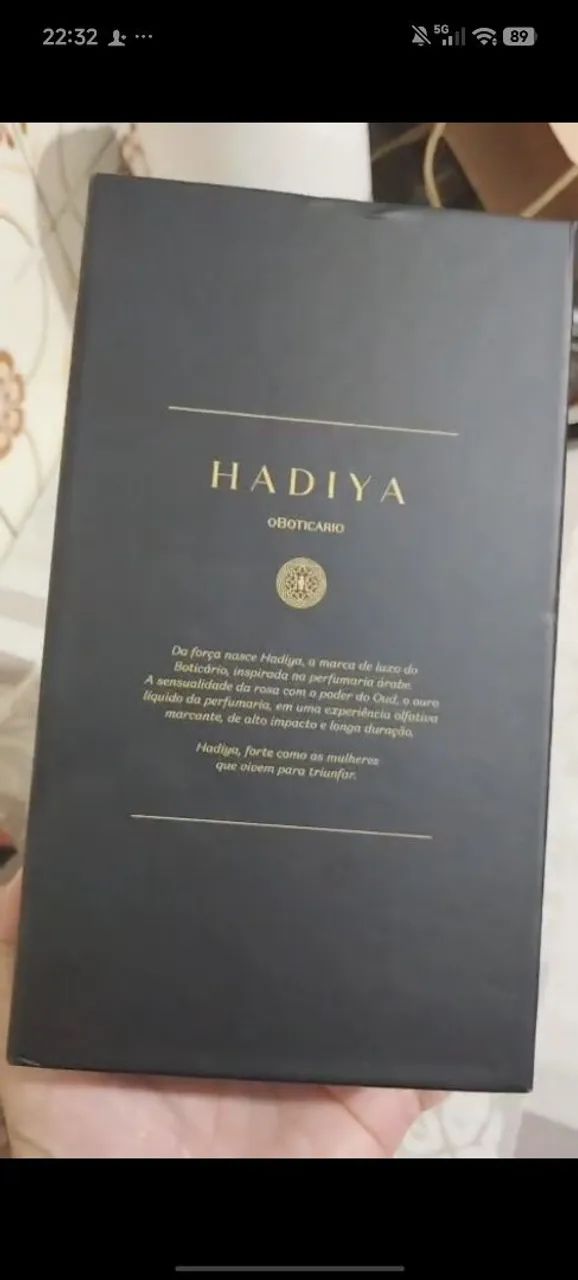 perfume árabe Boticário HADYA - Foto 4