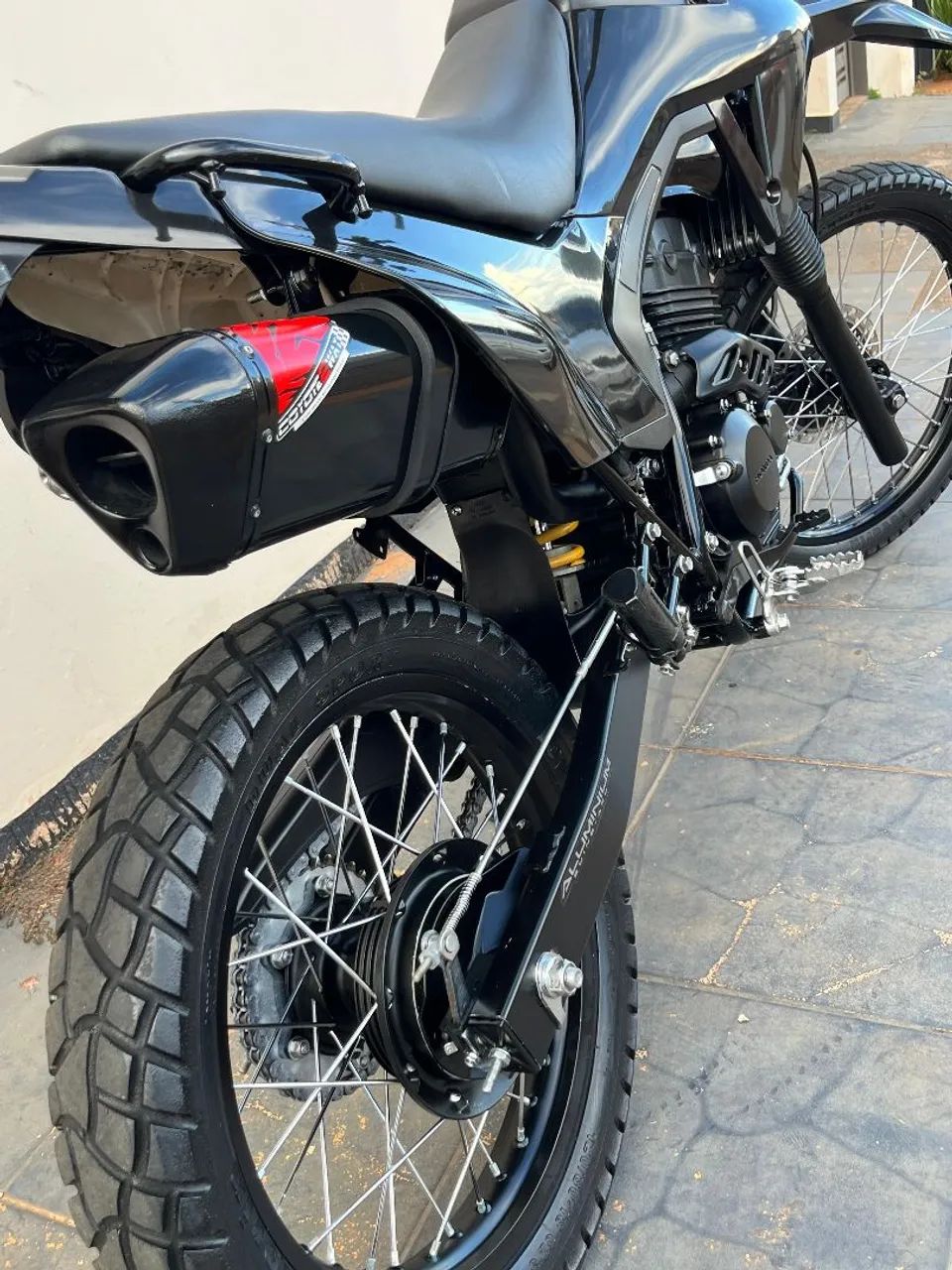 Tornado 250 XR 2008 Preta - Foto 3