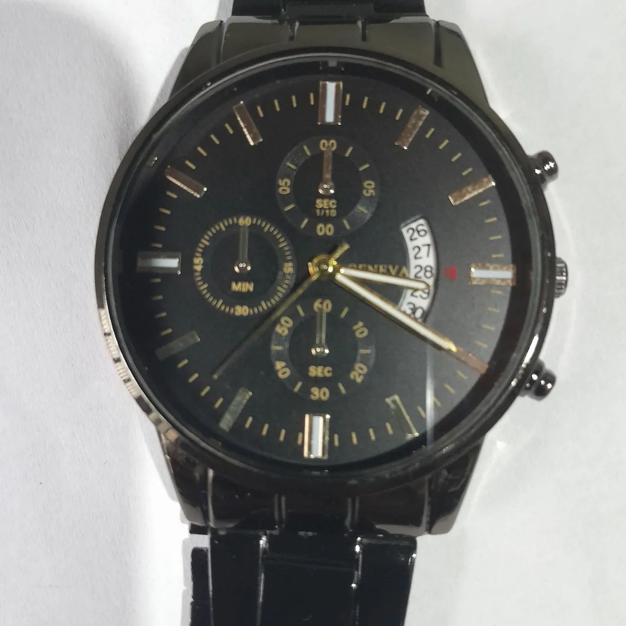 Relógio geneva aro 40 mm lindo. - Foto 2
