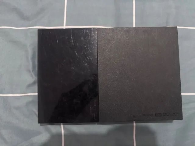 Ps2 + Cabos (Com defeito)
