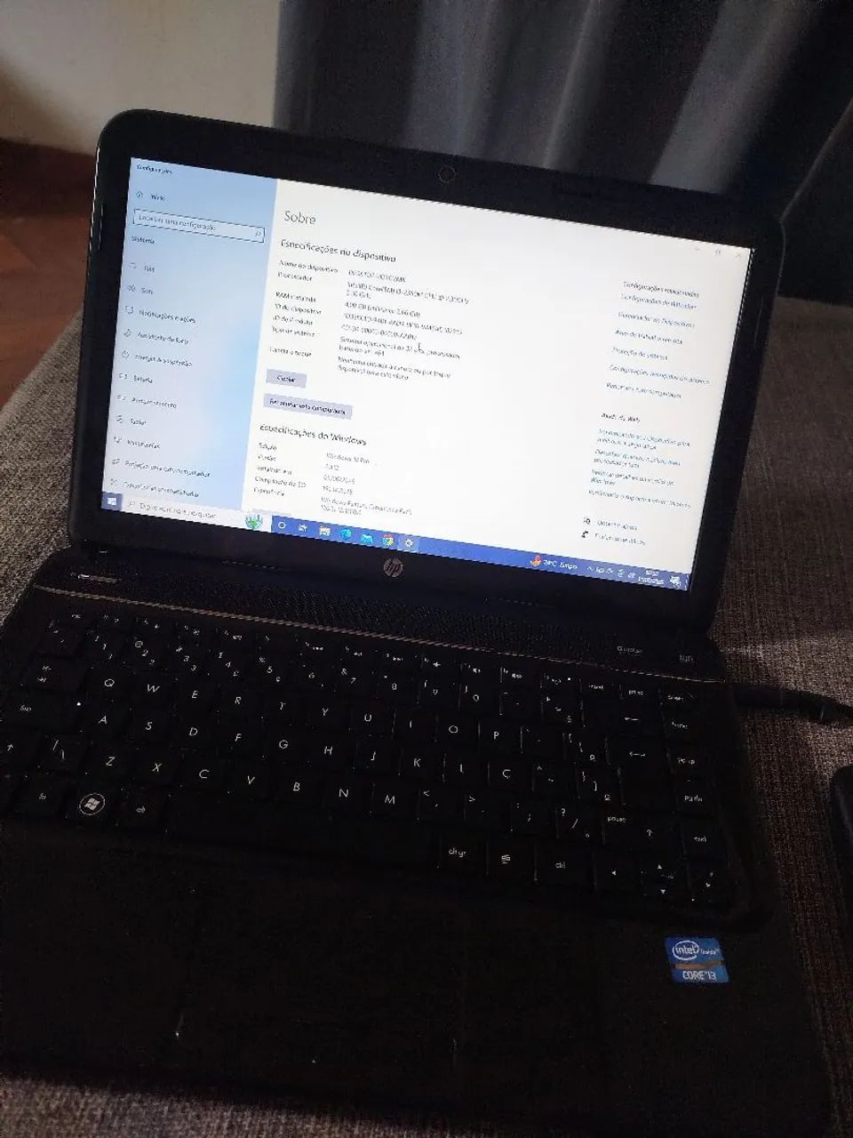 NOTEBOOK HP i3- G4 PAVILION 450 R$ - Foto 3
