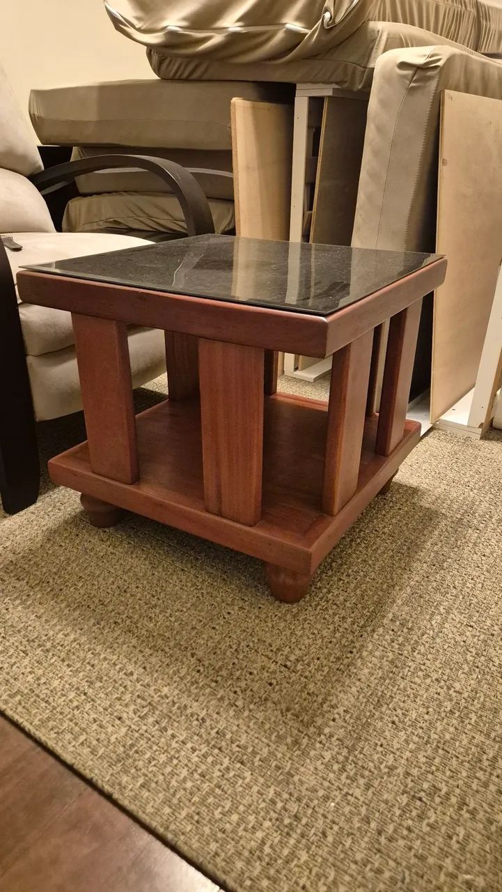 Vendo Conjunto de Mesa de Centro - Foto 4