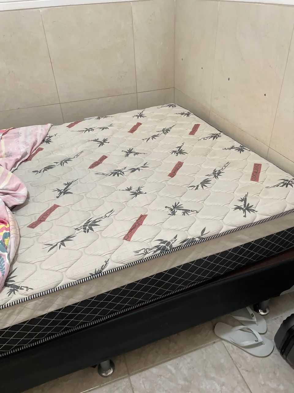 Cama de casal box+colchão - Foto 2