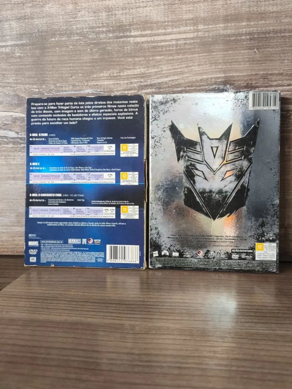 COMBO DVDs - Transformers + X-Men - Foto 2