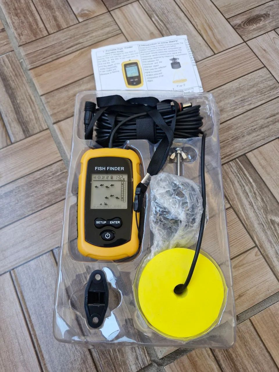 Sonar Portátil Fish Finder 
