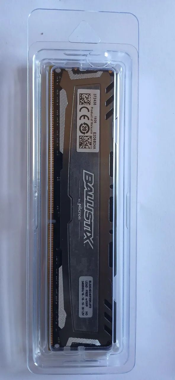 MEMÓRIA CRUCIAL BALLISTIX 8GB DDR4 