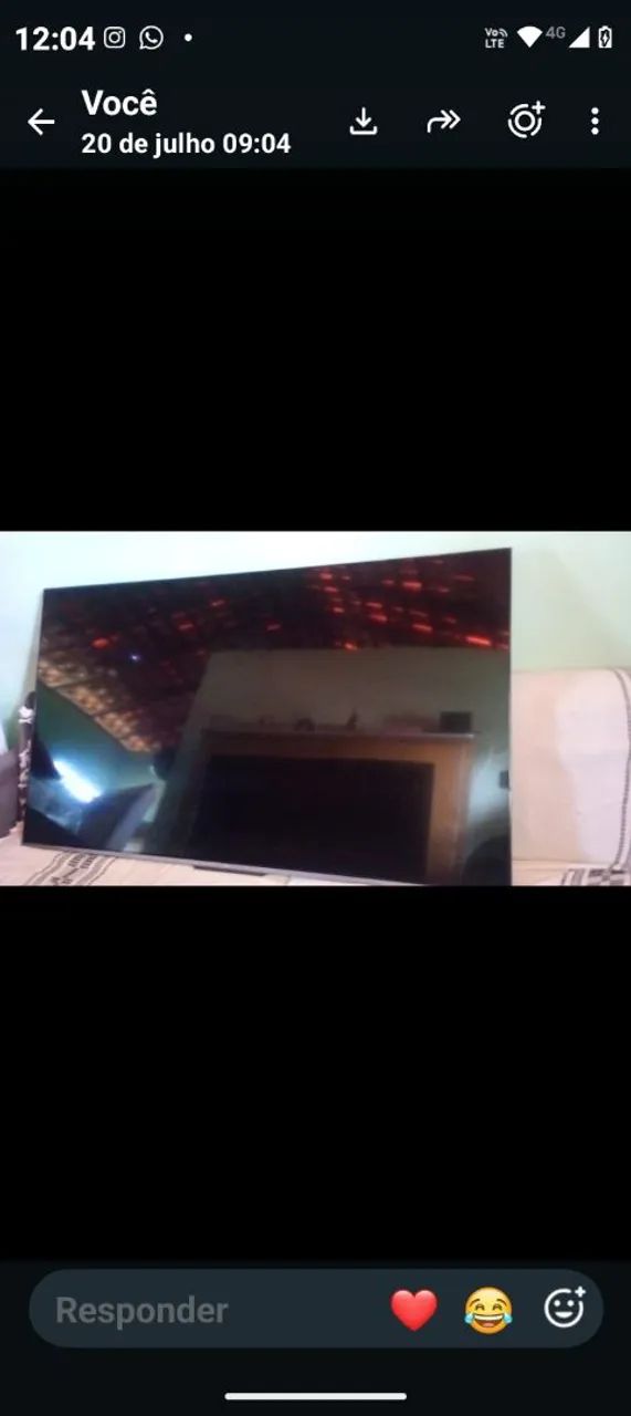 Tv tcl p725 de 65 polegadas para retirada de peças 