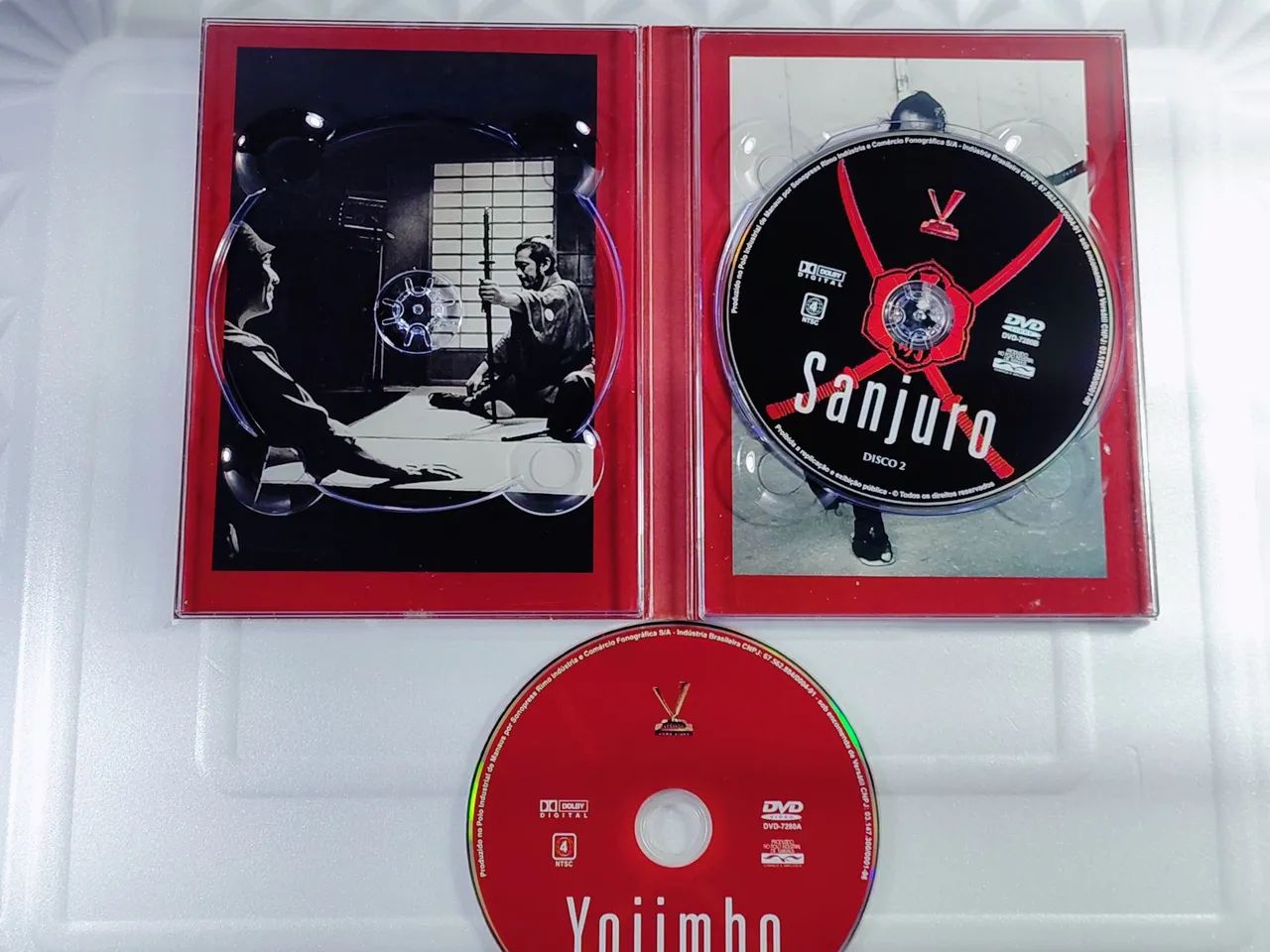 Dvd Yojimbo / Sanjuro (Akira) Coleção Versátil - CDs, DVDs etc