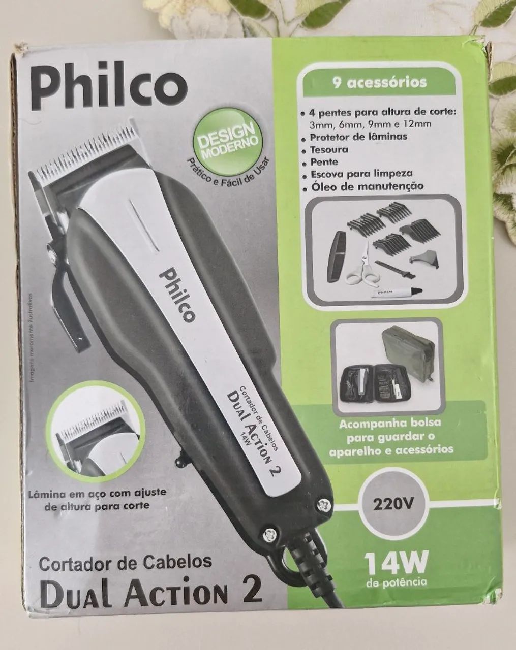 Máquina de cortar cabelo Philco 220V - Foto 4