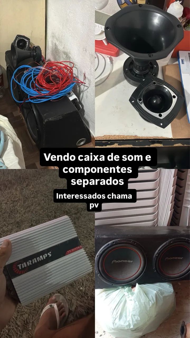 Caixa de som automotivo 