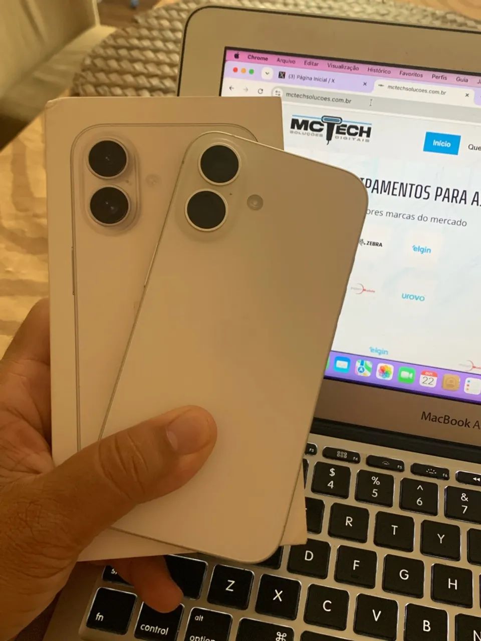 iPhone 16 de 128, Anatel, bateria 100%