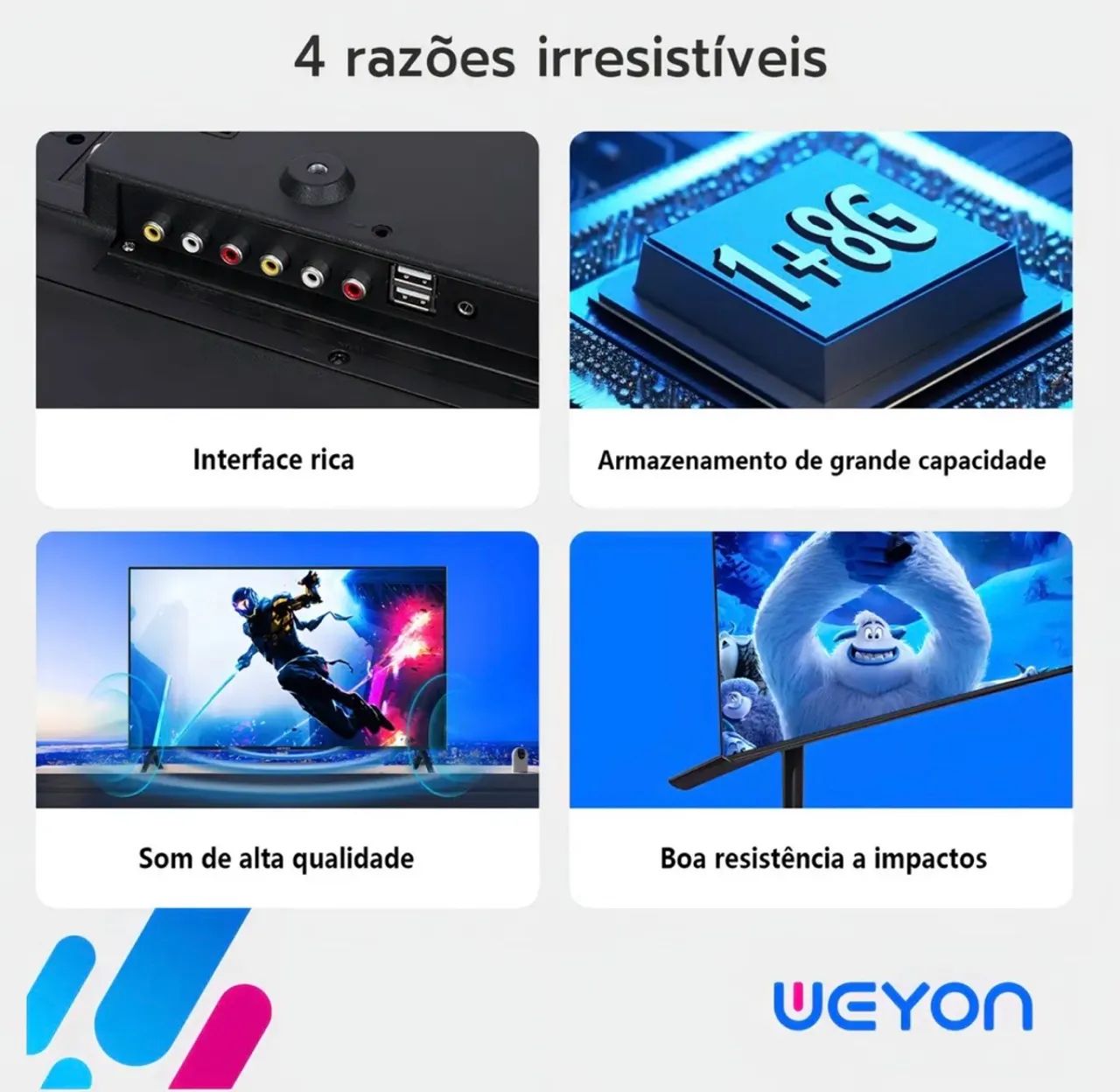 Televisão 32 polegadas lacrada - Foto 5