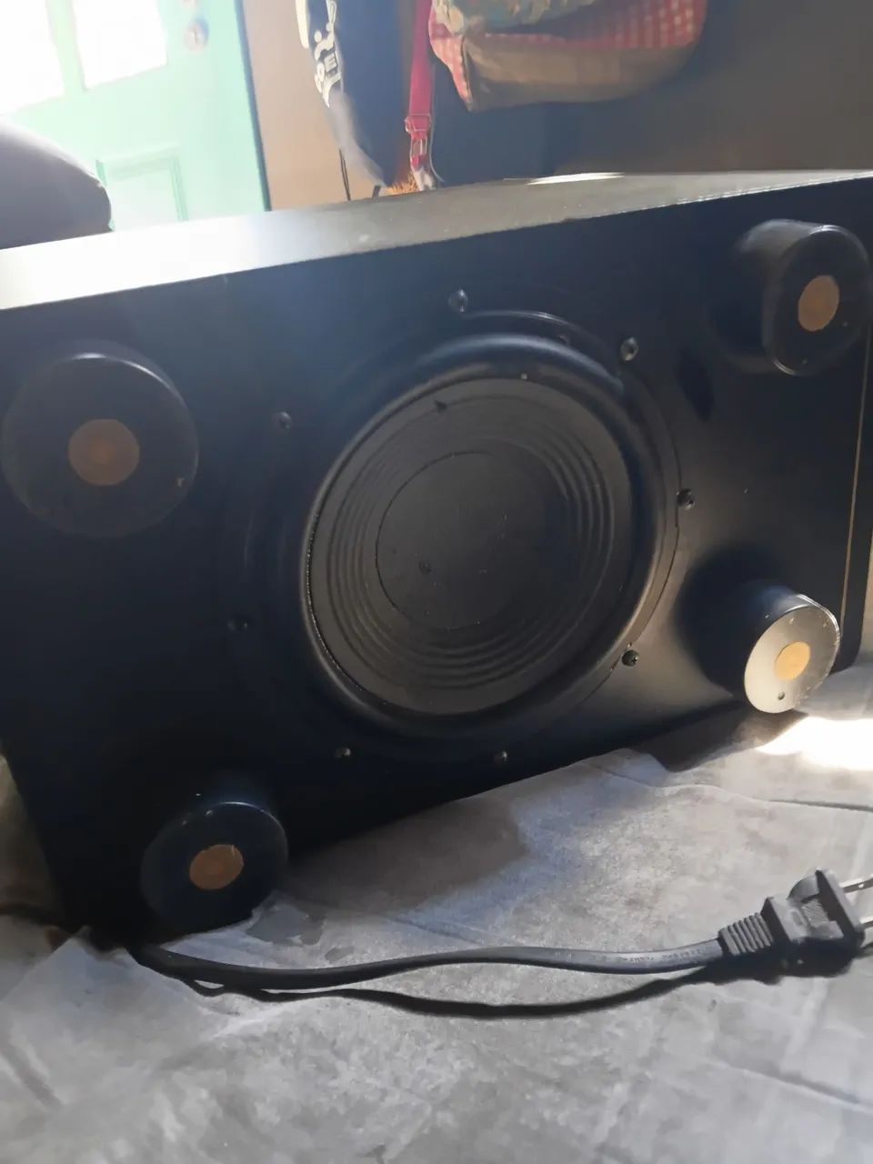 Subwoofer Denon DSW-1312 - 120V SEM LIGAR - Foto 4