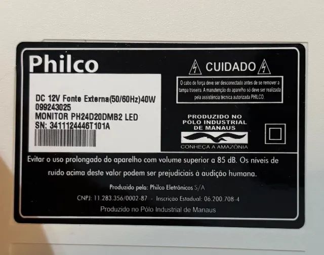 Monitor philco 24 polegadas + antena digital - Foto 3