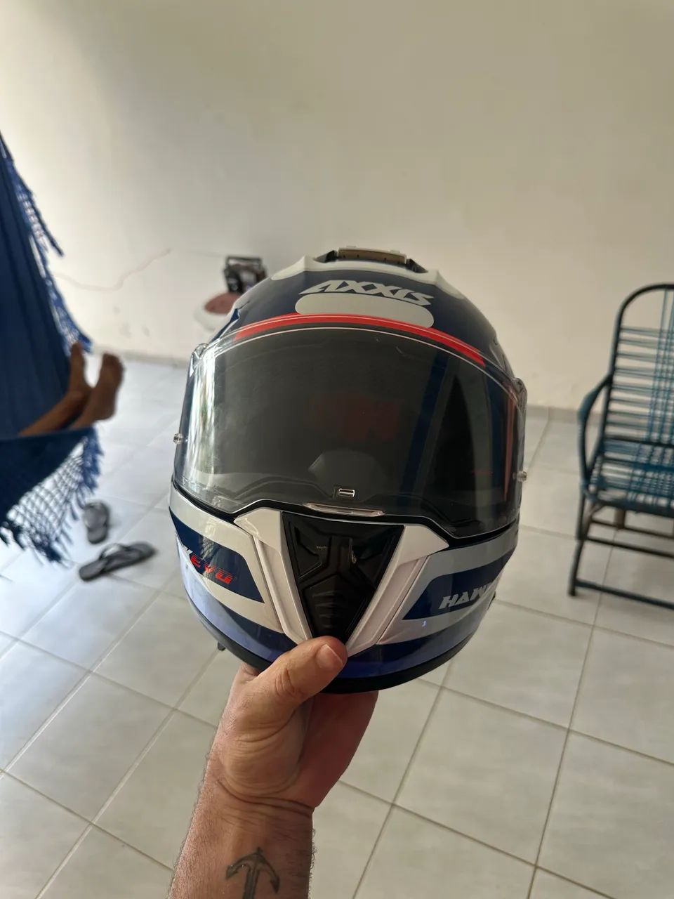 Capacete axxis hawk evo  - Foto 2