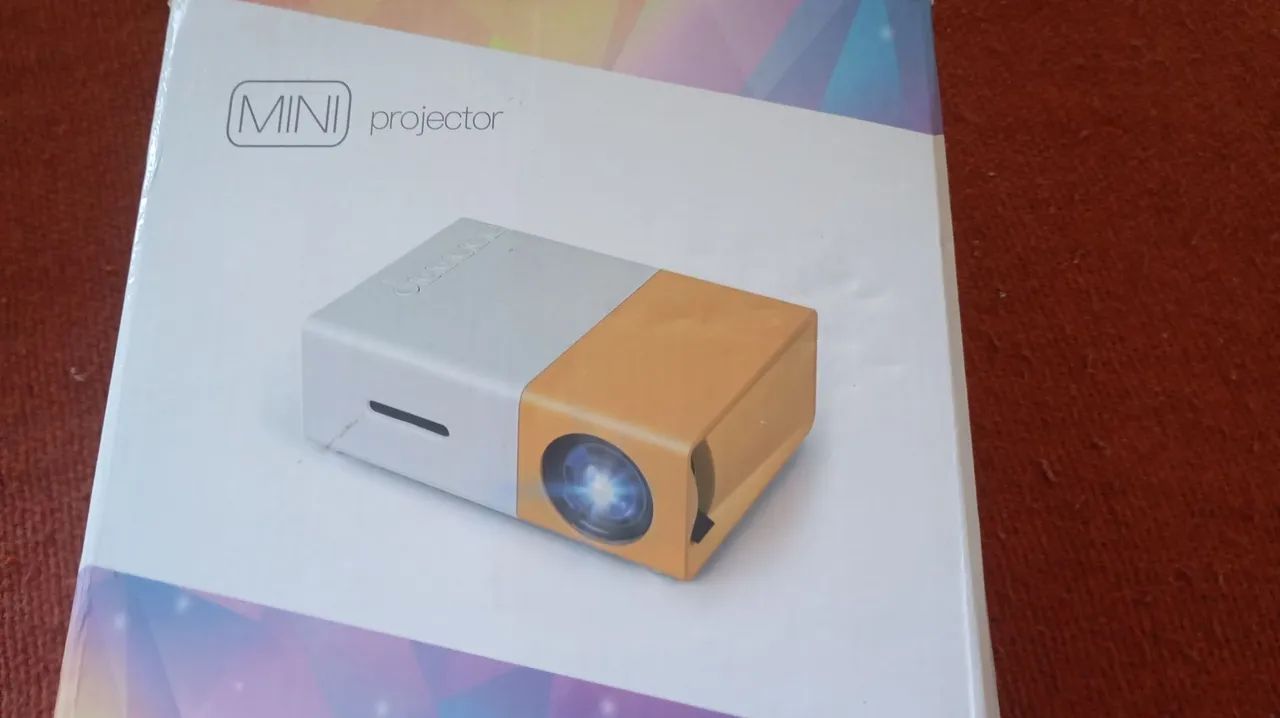 Mini Projetor Led Video Hdmi Yg300 60 Polegadas - Foto 5