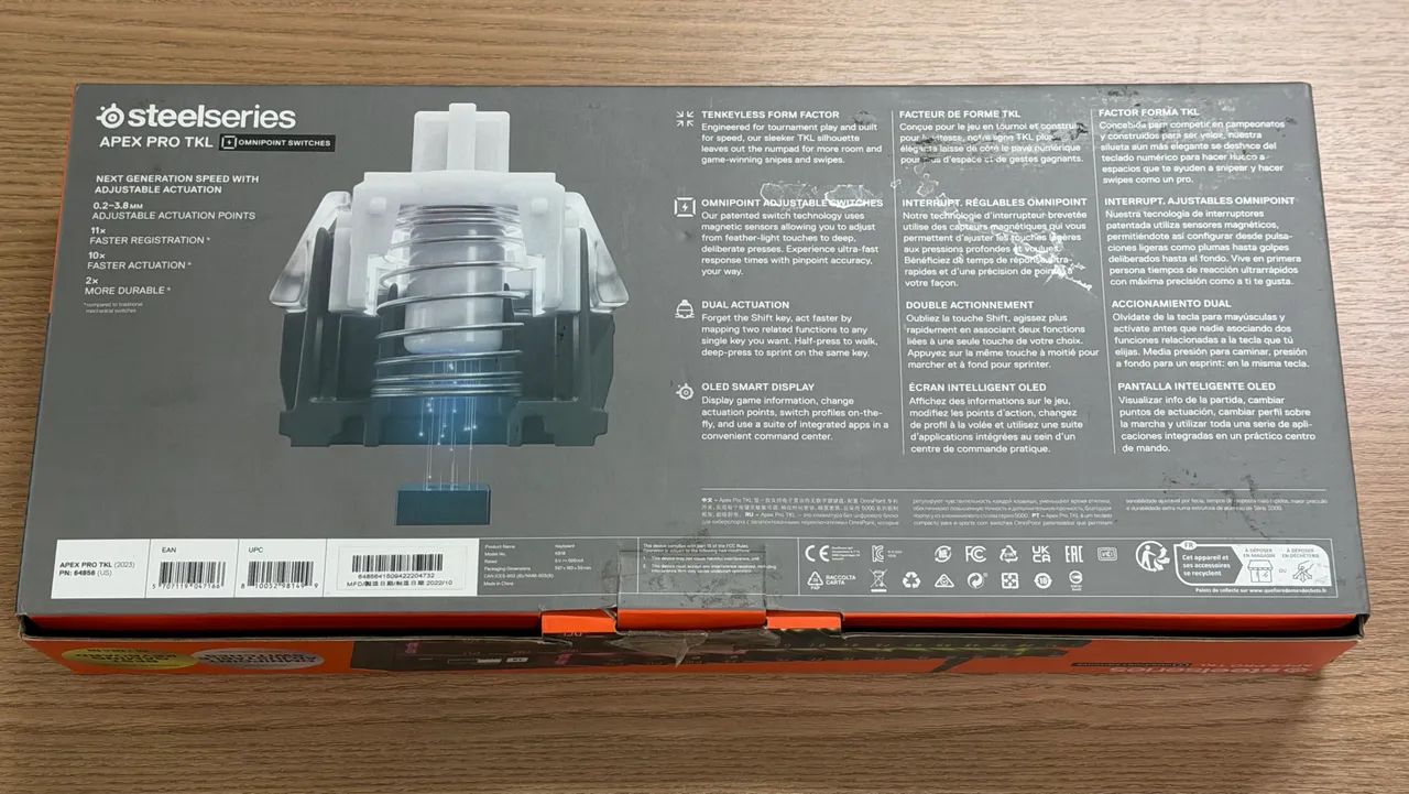 Teclado Steelseries Apex Pro Tkl ( Usado ) - Foto 2