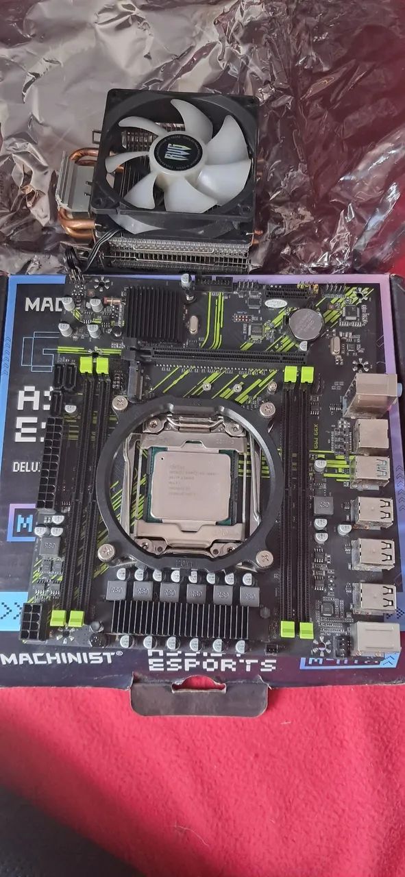 Kit placa mãe e processador Xeon E5-2680v3 com arcoole  - Foto 5