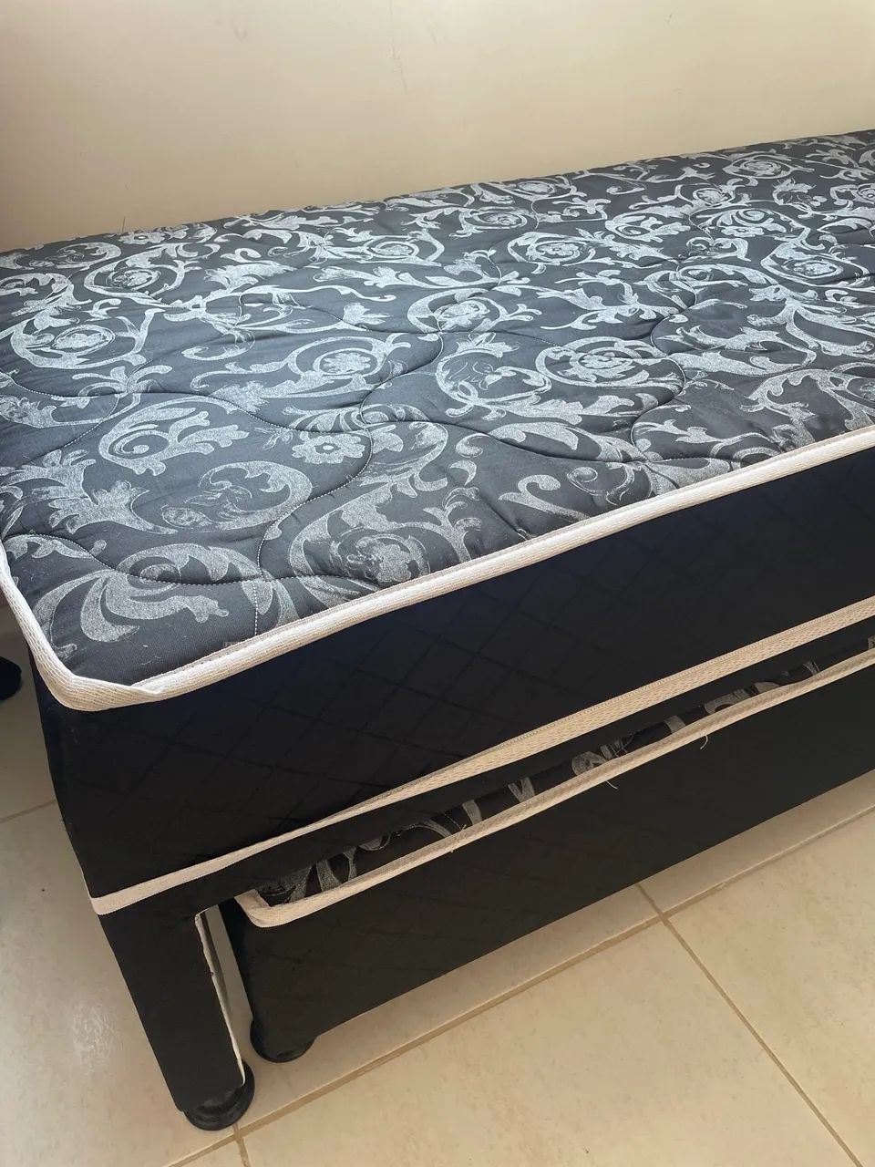 Cama box solteiro com cama auxiliar  - Foto 2