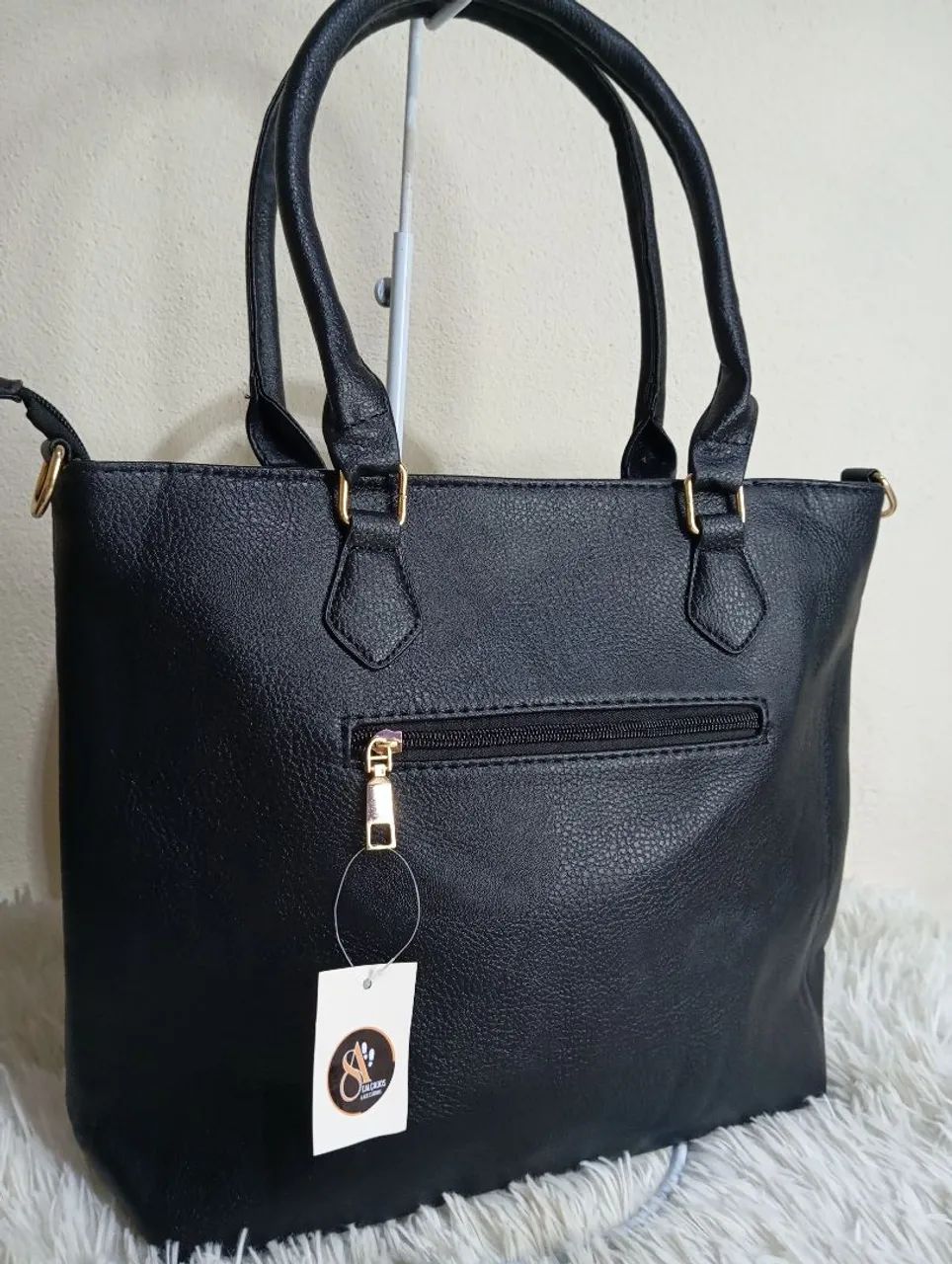 Bolsa GG Preta Feminina  - Foto 4