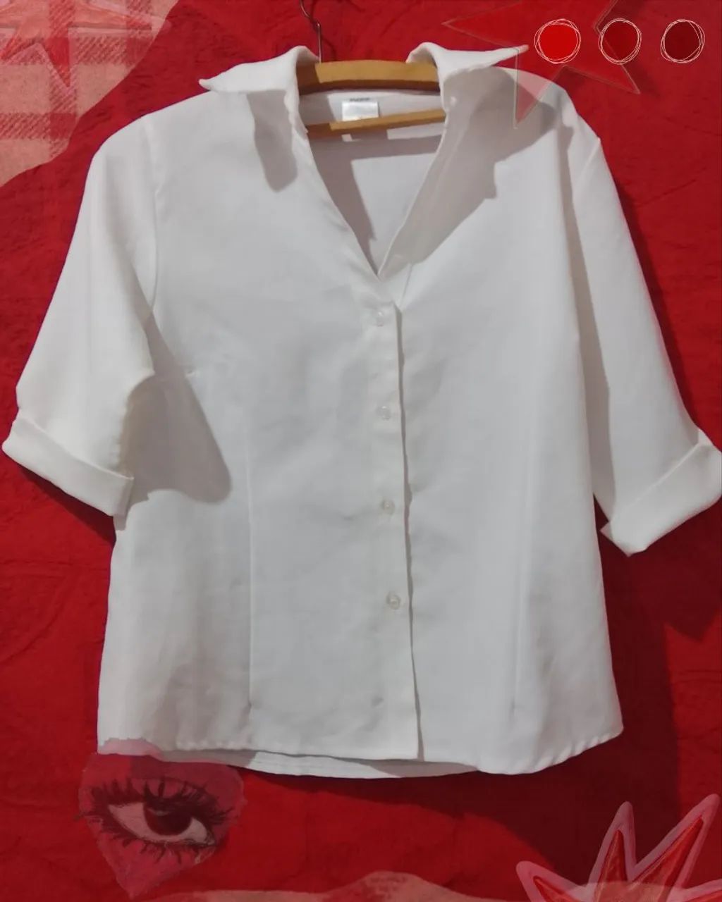 Camisa social branca