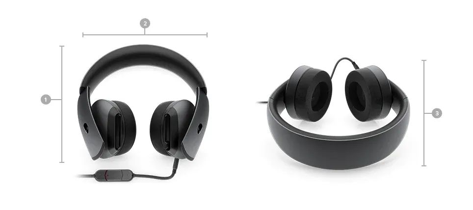 fone alienware 510h com fio - Foto 2
