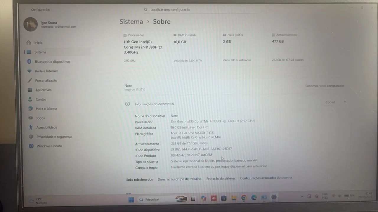 Notebook Dell i7 - Foto 4
