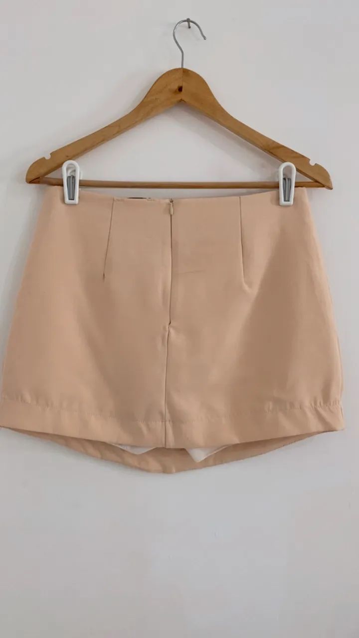 Conjunto  shorts saia e cropped  tam M  - Foto 4