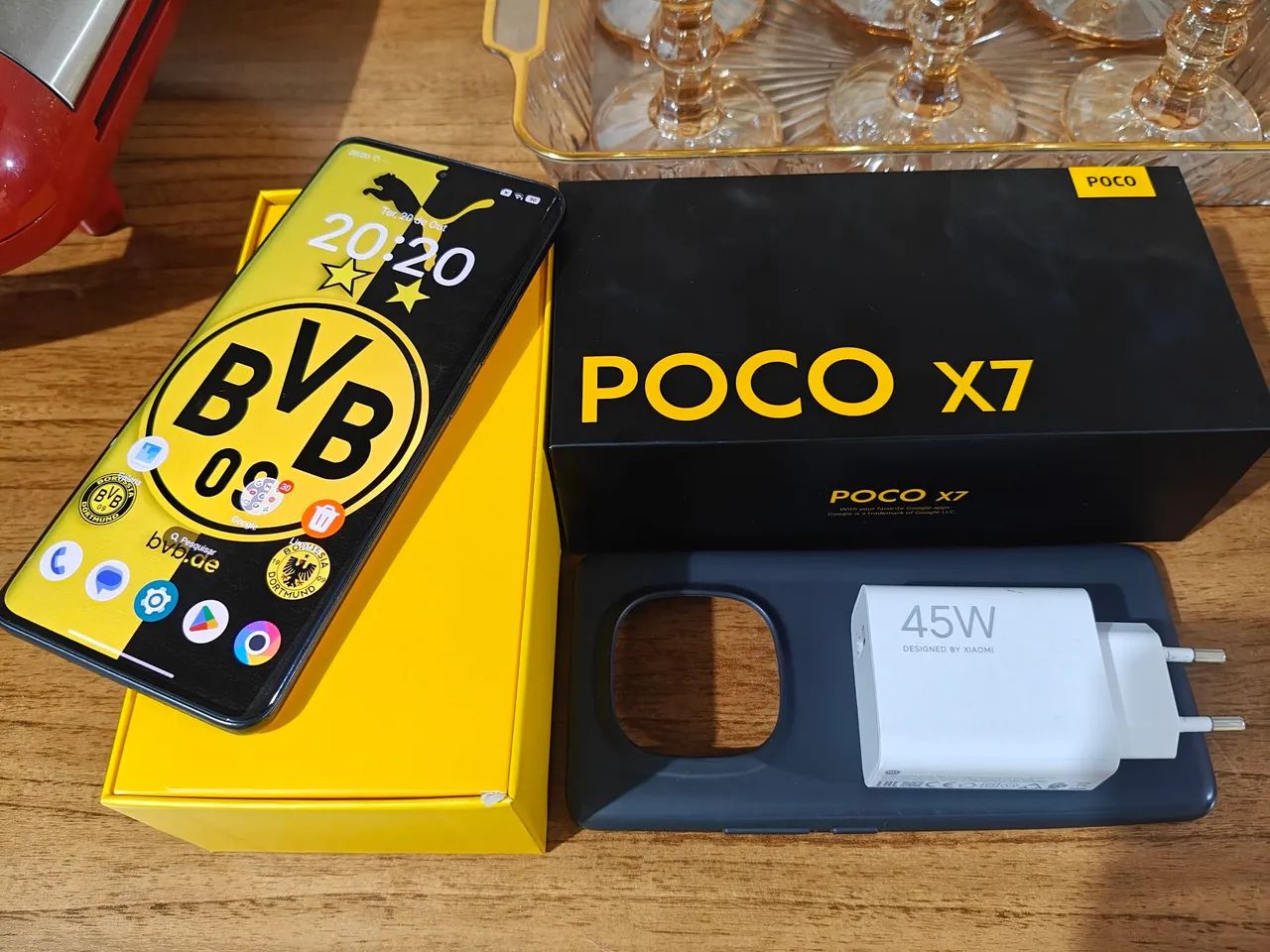 Poco x7 256 com 8 de ram  - Foto 2