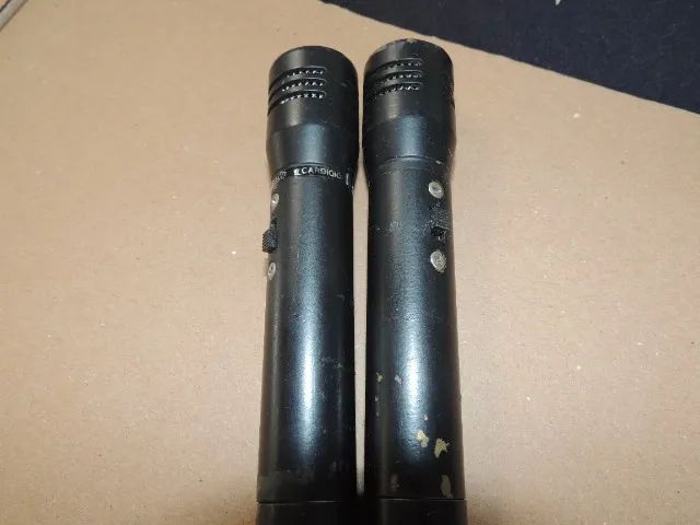 Par de Microfone Vintage Le Son MP-66 Cardióide  - Funcionando Perfeitamente