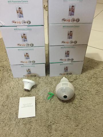 Promoção Pronta entrega lâmpada câmera monitore sua casa ou estabelecimento" - Foto 3