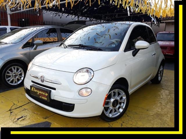 Fiat 500 Perola!! Financio Sem Ent. nao ka c3 onix 208 kwid up hb20 cooper mobi uno gol