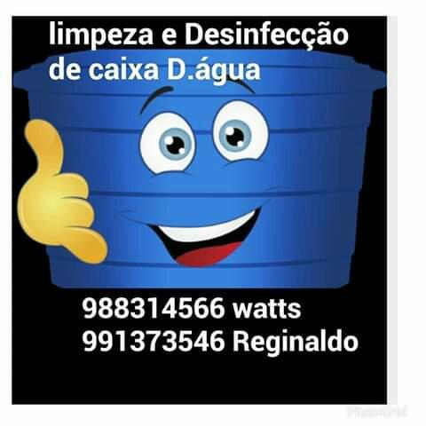 Limpeza de caixa de agua