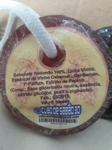 Sabonete vinho