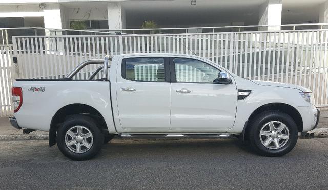 Ford Ranger Branca XLT 3.2 4x4 - Diesel - Foto 7