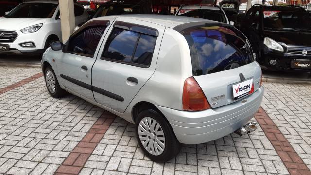 RENAULT CLIO 2001/2001 1.0 RL 16V GASOLINA 4P MANUAL - Foto 4